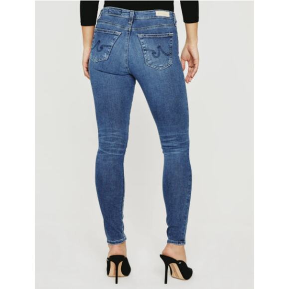 AG Adriano Legging Ankle AG-ED SUPER SKINNY ANKLE‎ CLOUD SOFT DENIM Size 29 - Picture 4 of 7